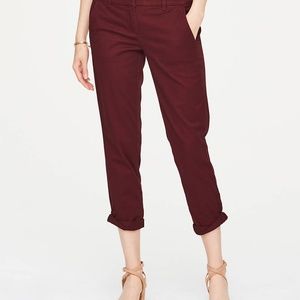Loft chino crop